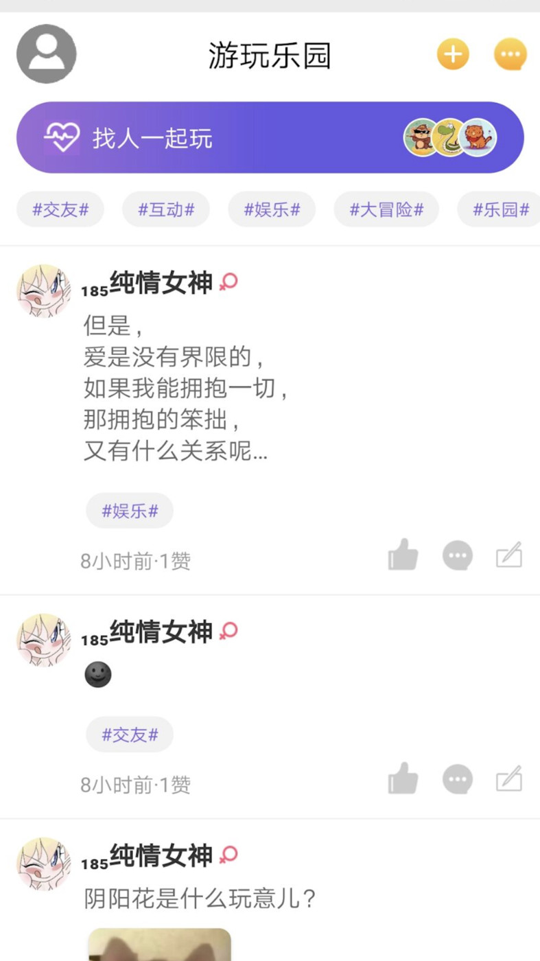 2023游玩乐园组队交友